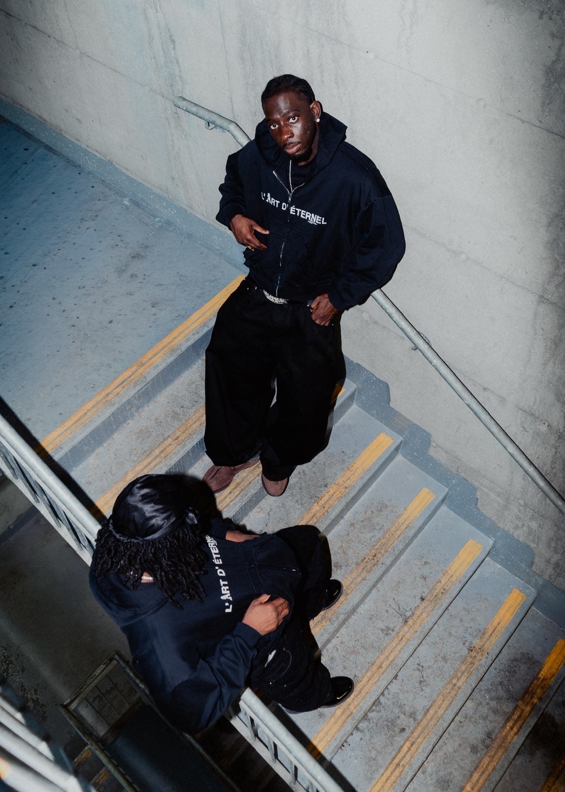 ÉTERNEL DOUBLE-POCKET ZIP-UP HOODIE